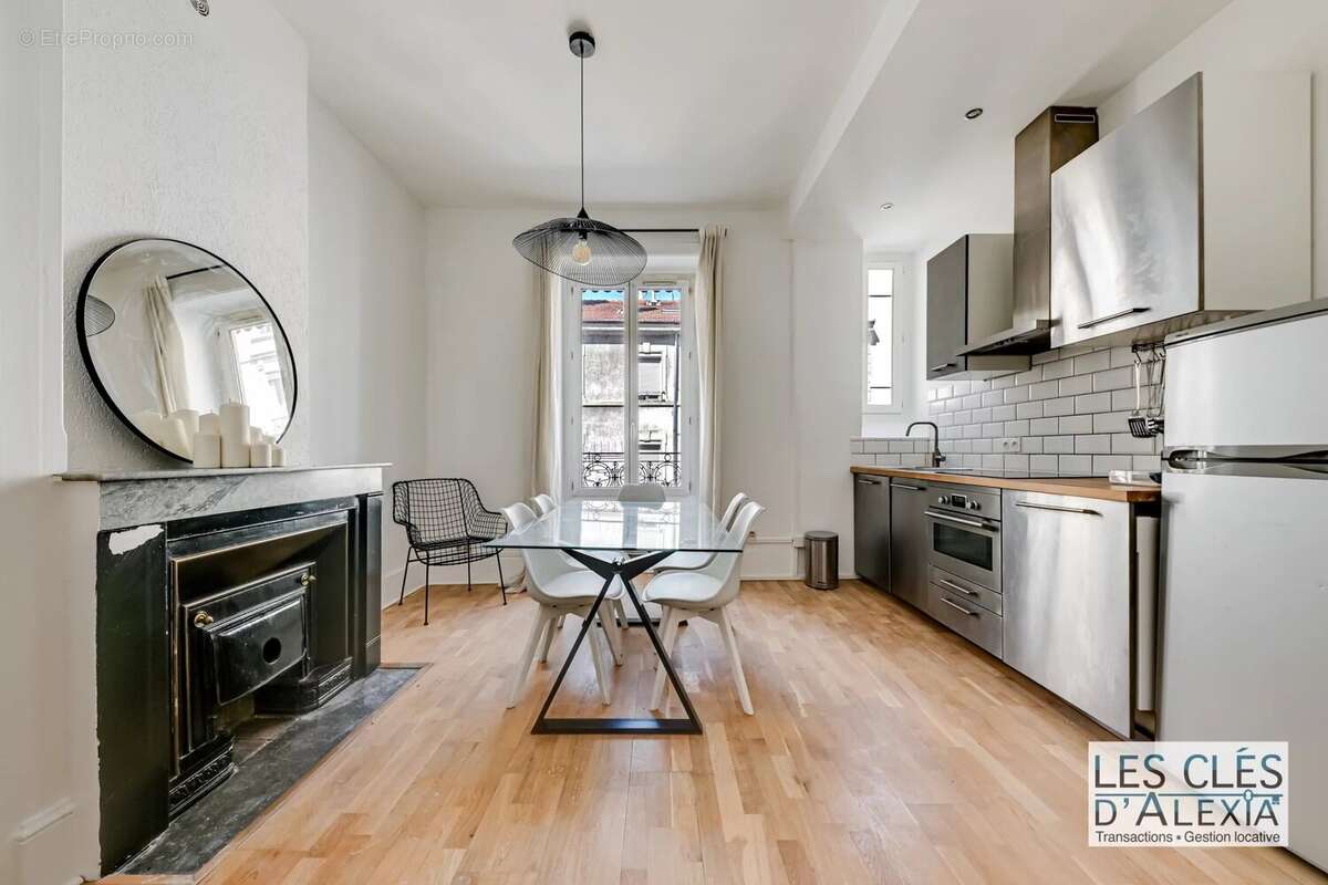 Villeurbanne – t2 bis rénové et lumineux – 36,38 m² – 2e étage - photo 4