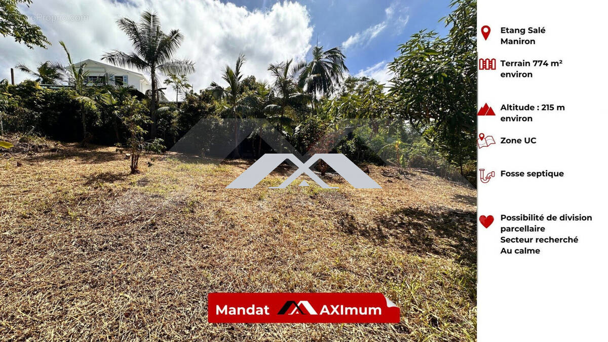 Terrain à L&#039;ETANG-SALE