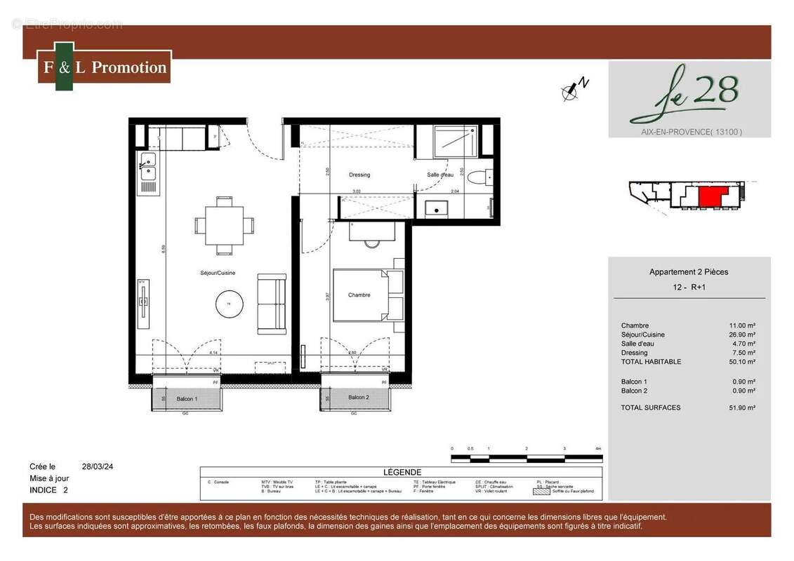 Vente Appartement Aix-en-provence(13090) 355 000ï¿œ - photo 7