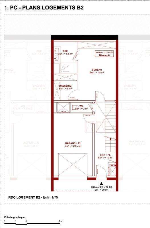 MAISON DE 108 m² – VOLUME & MODERNITÉ À FRONTONAS Le plus grand lot de la résidence  Jardin & Garage - photo 6