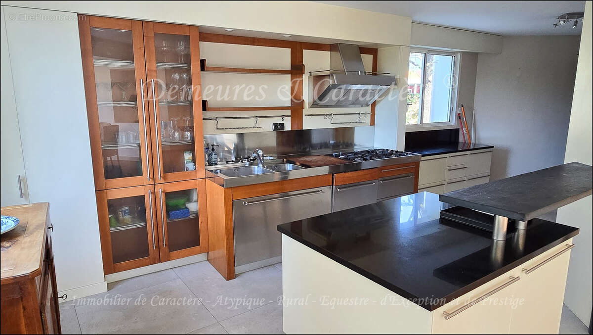 Maison, sauna, piscine intérieur, grands garages fermés - photo 5