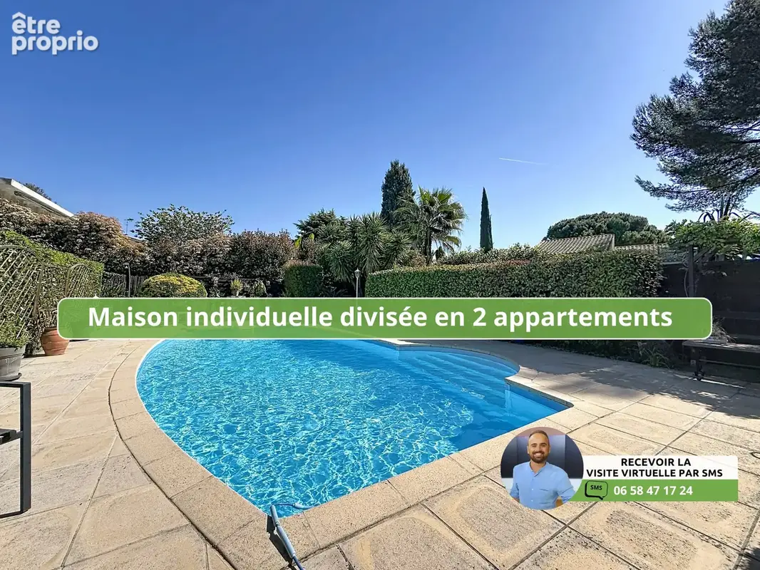 Maison 7 pièces (scindée en 2 appartements) à vendre à Antibes (06600) - photo 1