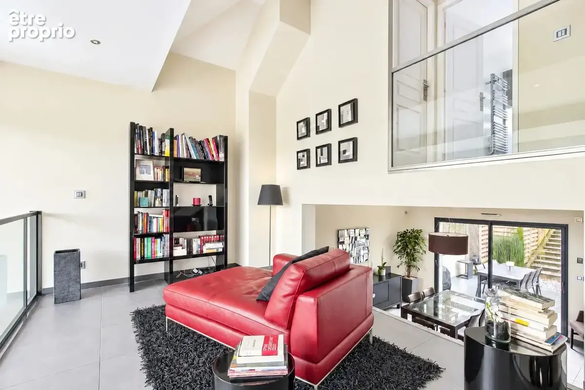 Chatou - maison contemporaine 200 m² au sol - terrain  425 m² - photo 7