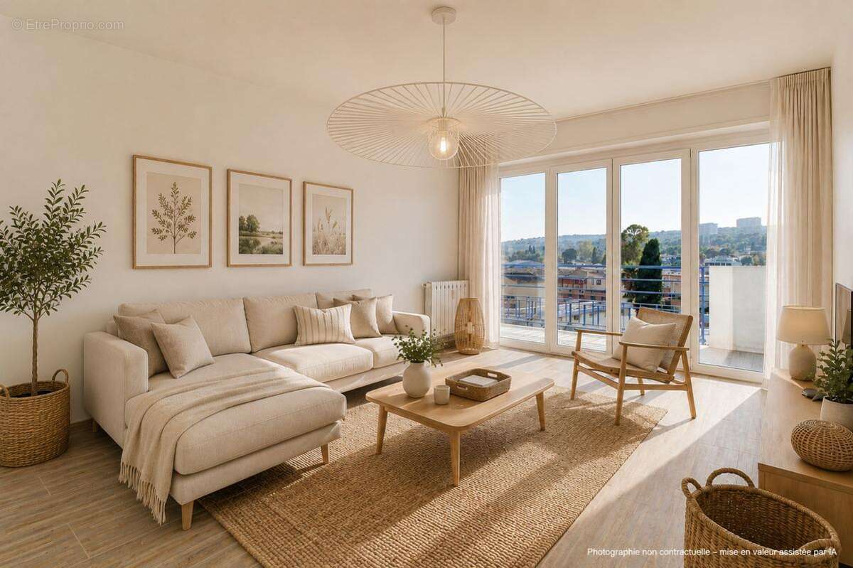3 pièces rénové avec aperçu mer –cave- Cagnes sur Mer - photo 5