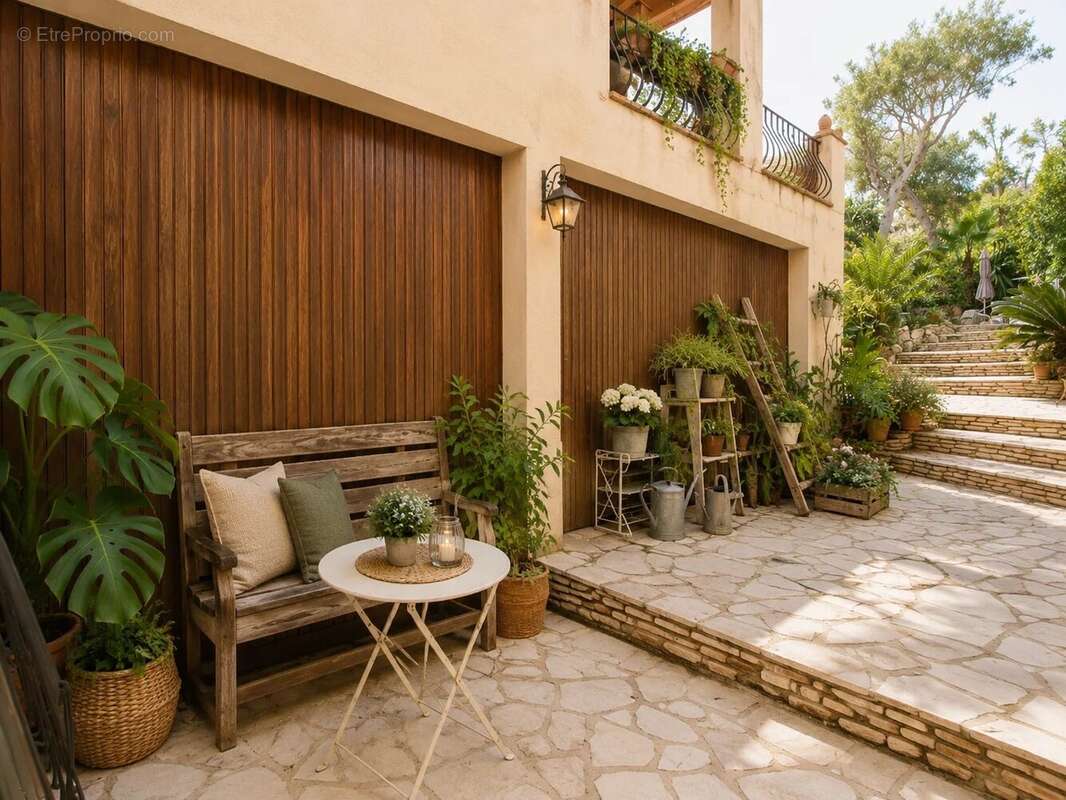 Saint jean cap ferrat - villa 7p 250m²  piscine  studio independant - photo 4