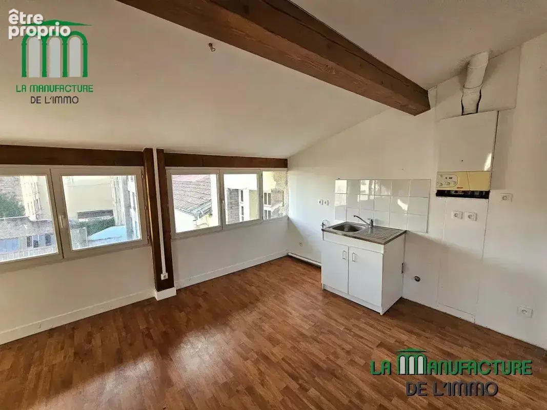 Appartement de caractère de type T3 de 56,83 m² Carrez et 78,88 m² au sol - Prox. Châteaucreux - photo 3