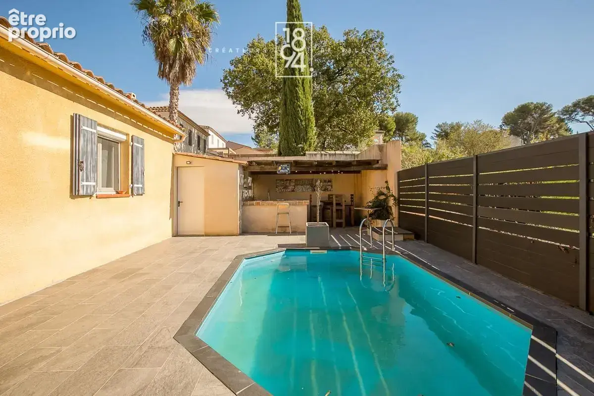 Maisont T4 À Vendre Marseille 13011  Maison plain-peid  Eoures au calme  Piscine - photo 15
