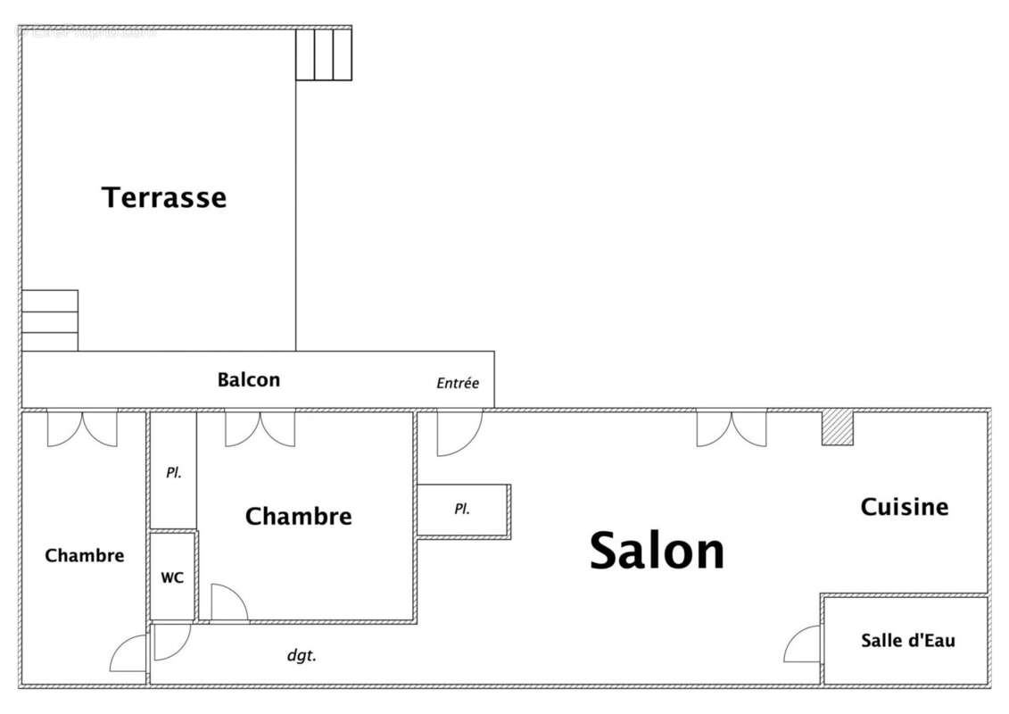 Appartement à MARSEILLE-7E