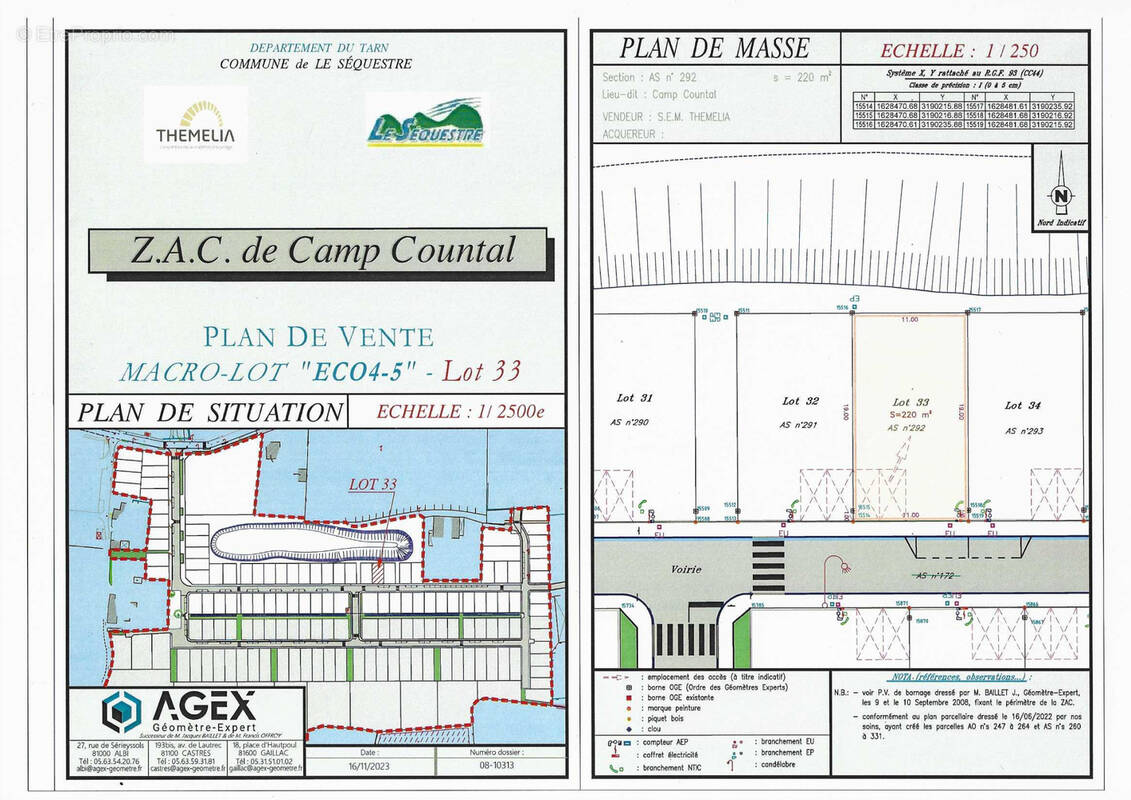 Terrain à LE SEQUESTRE