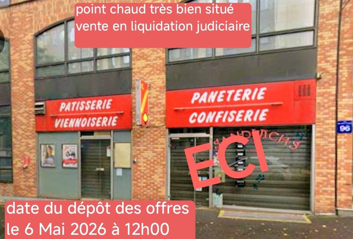 Commerce à NANTERRE