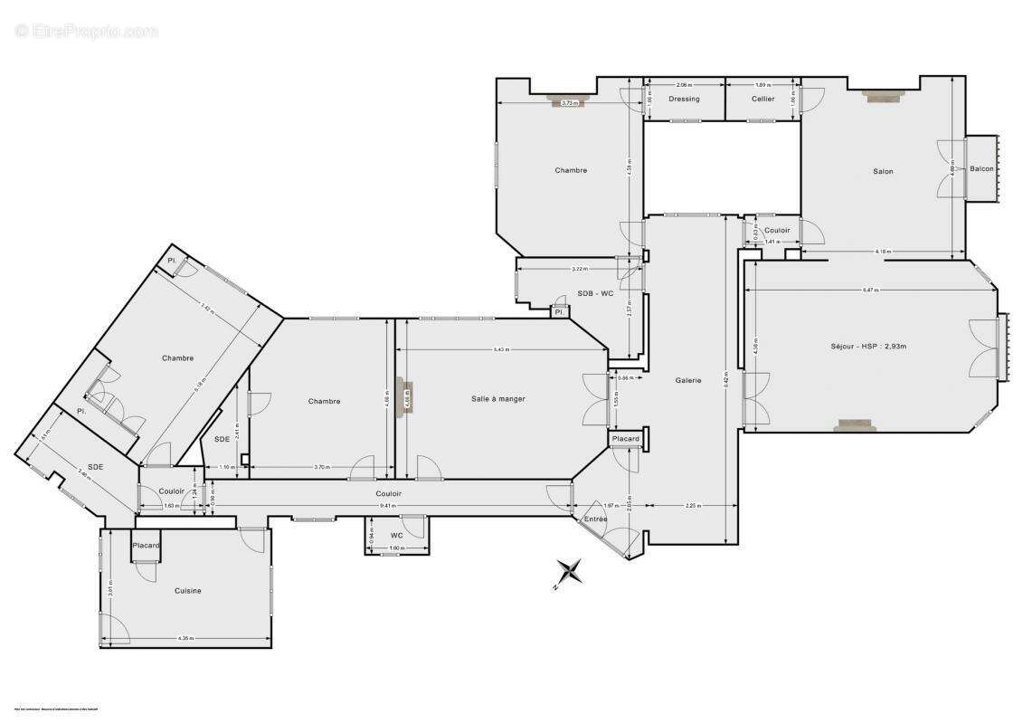 Appartement à PARIS-16E