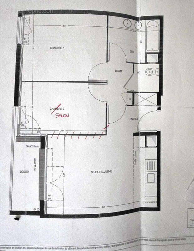 Appartement à BONDOUFLE