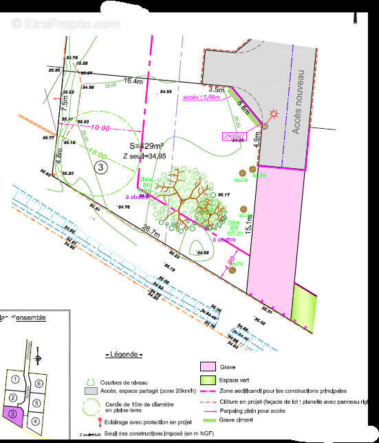 Terrain à SAINT-MEDARD-EN-JALLES