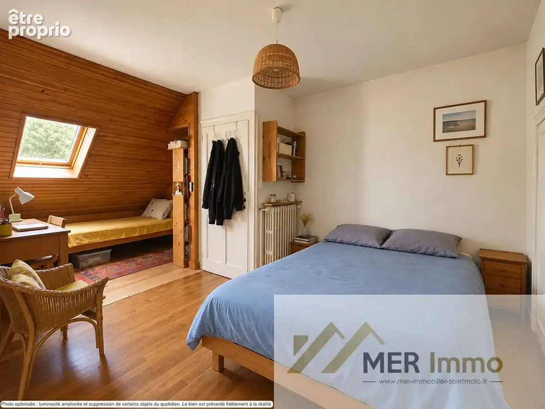DINAN CENTRE - EXCLUSIVITE MER IMMOBILIER - Le charme d'une maison familiale au coeur d'un magnifique jardin arboré de plus de 1 - photo 6