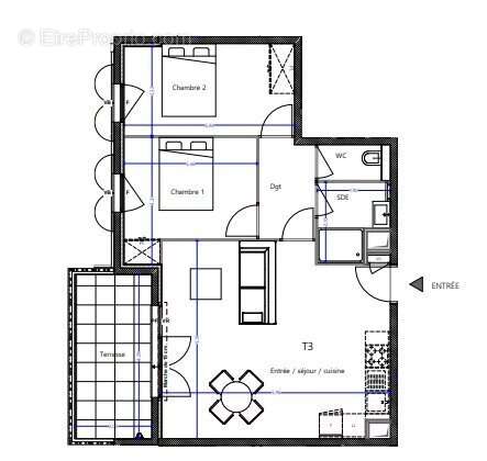 Appartement à ANTIBES