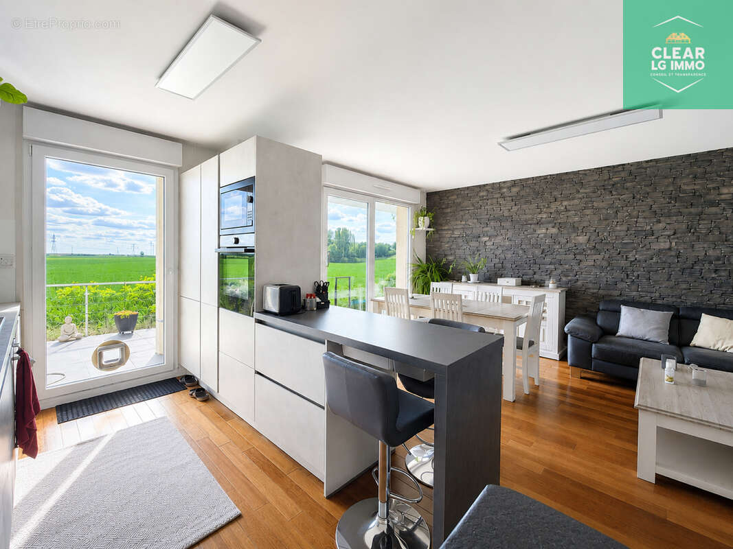 Appartement  2 chambres et jardin terasse - photo 10