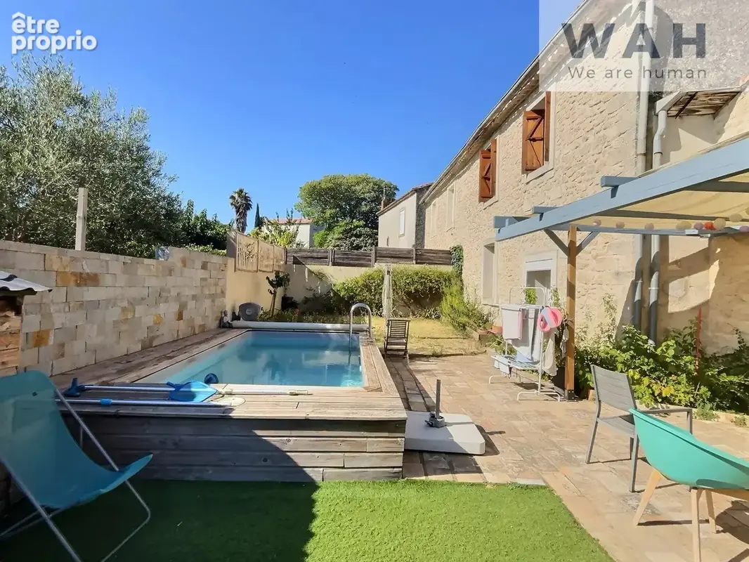 Maison vigneronne - jardin avec piscine et grange attenante - photo 11