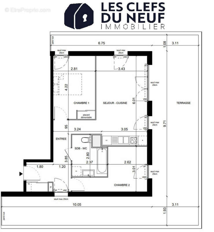Appartement à TOULOUSE