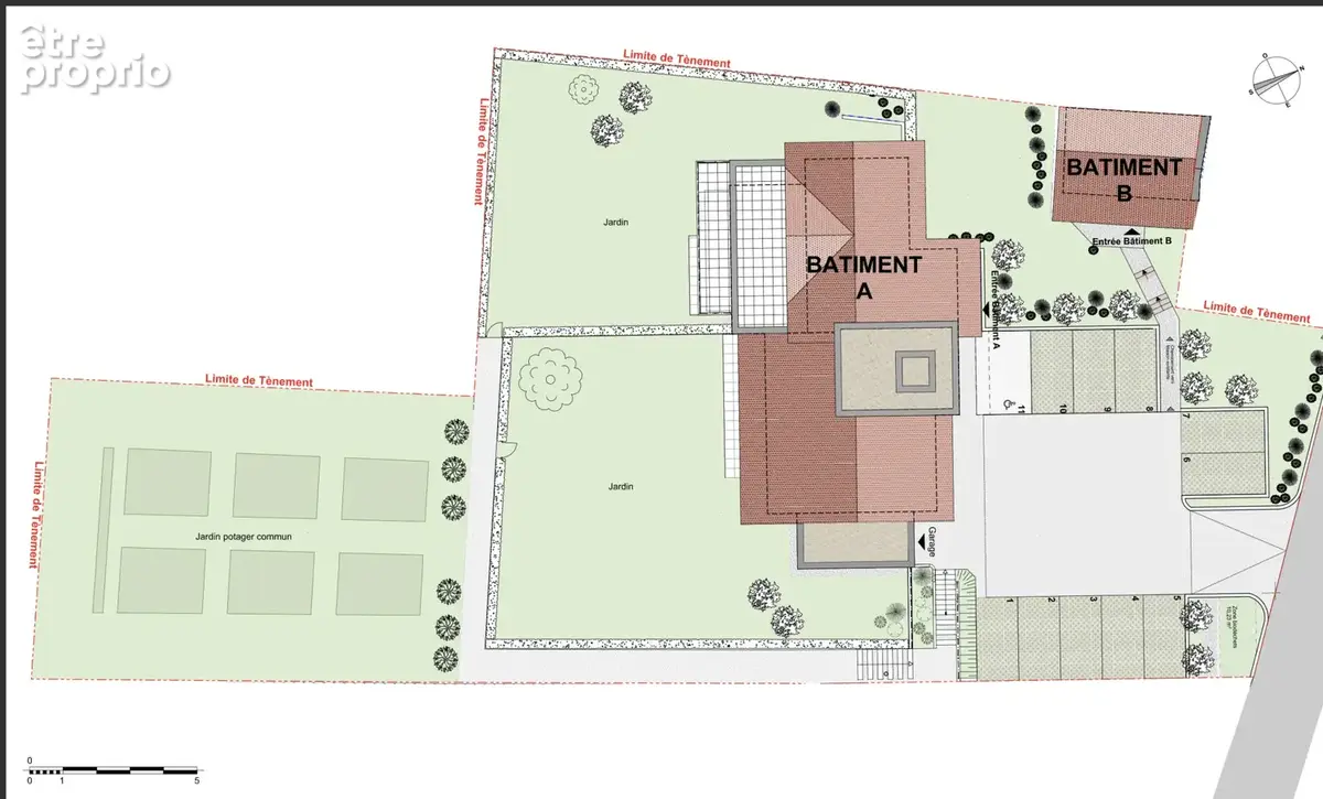 À VENDRE   « Le Panorama »  T4 neuf de 88,89 m2   Rez-de-jardin   335,51 m2 de jardin privatif - photo 4