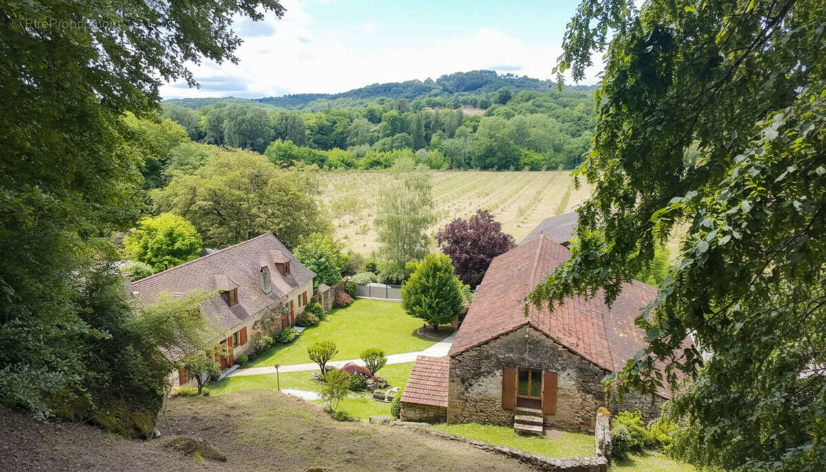 A vendre. Ensemble de 250m² à Tursac (24) avec maison d'habitation, gîte, piscine lagon sur près de 1,5 hectares de terrain en p - photo 4
