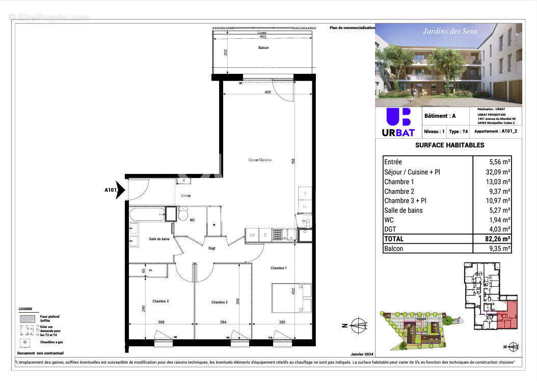 Appartement à SERPAIZE