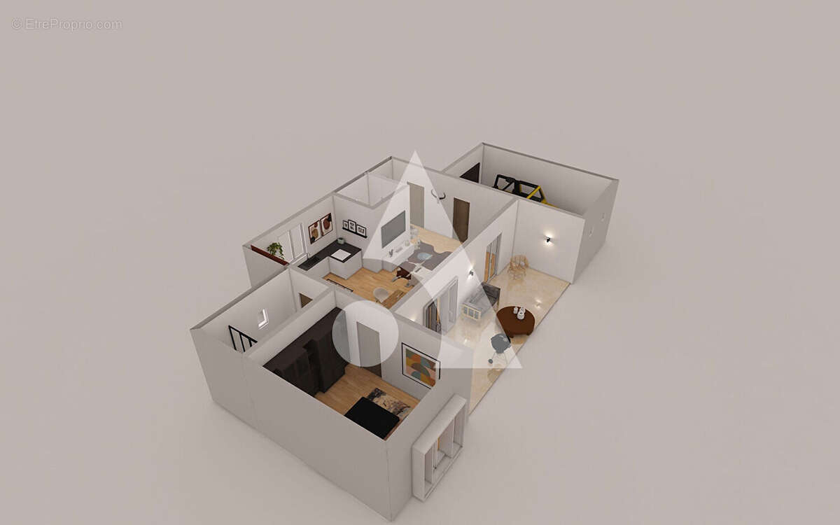 Villelaure  Maison T5 98,75m2 avec terrasse, jardin et garage - photo 8