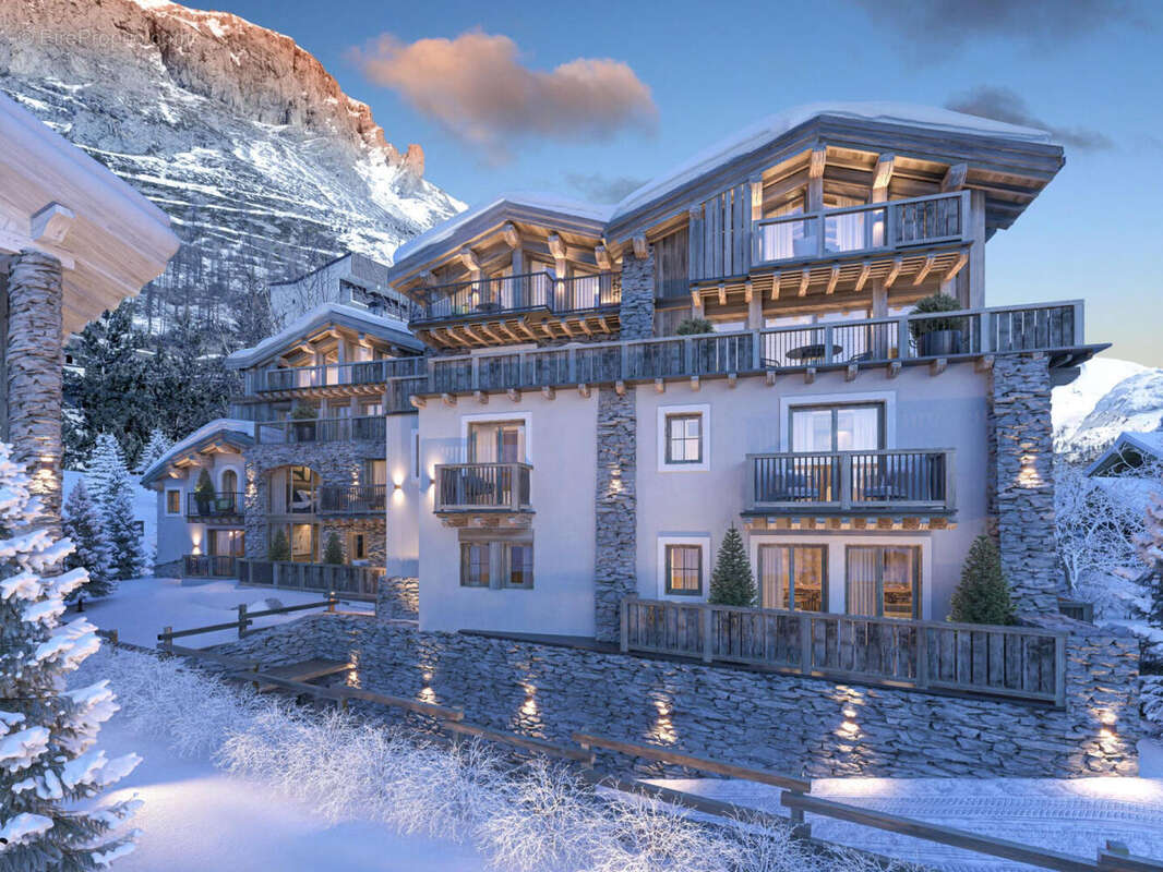 Ski Apartment Chalet for sale Val d&#039;Isere_facade_e - Appartement à VAL-D&#039;ISERE