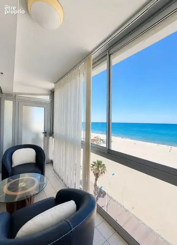 Appartement T3 traversant avec studio intégré - 97m2 - Vue mer à Canet-Plage ! - photo 11