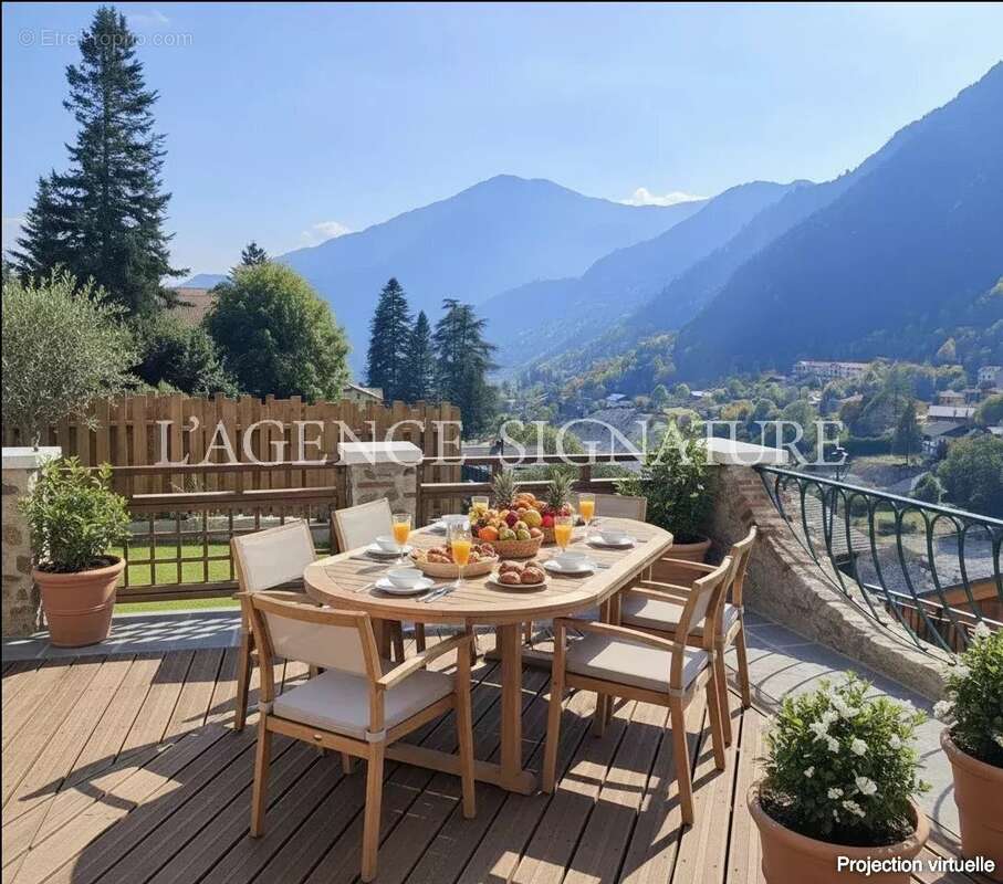 St Martin Vésubie "Eugénie" Maison individuelle authentique 7P 168m2 - Terrasses - Jardin - Garage - Coup de coeur - Vue dégagée - photo 4