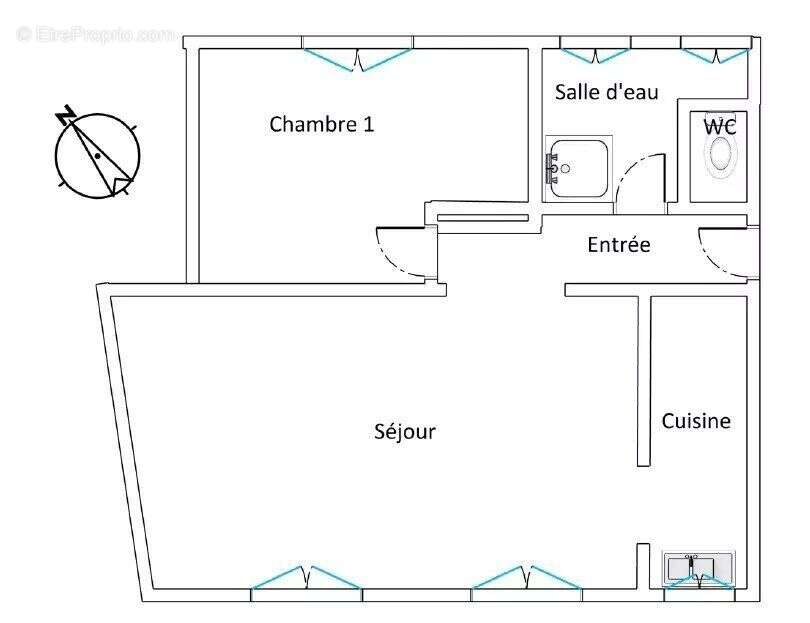 Appartement à ASNIERES-SUR-SEINE