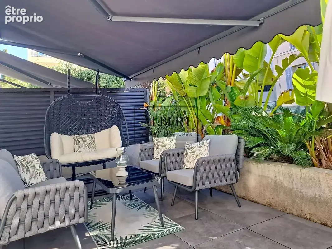 Cannes montfleury/basse californie 2p residence neuve grande terrasse - photo 2