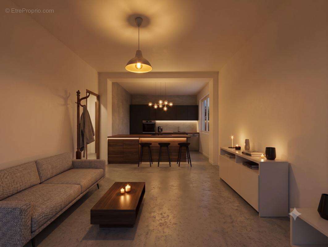 A vendre  grand T2 de 48 m2 à ré-agencer - photo 10