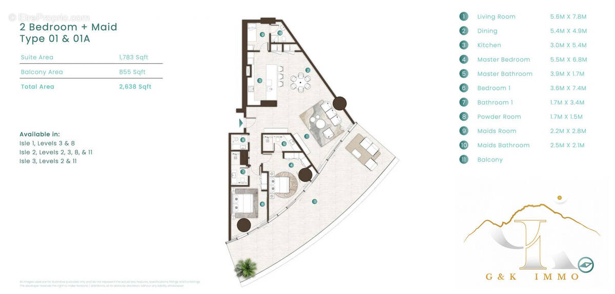 Appartement à PORT-SAINT-LOUIS-DU-RHONE