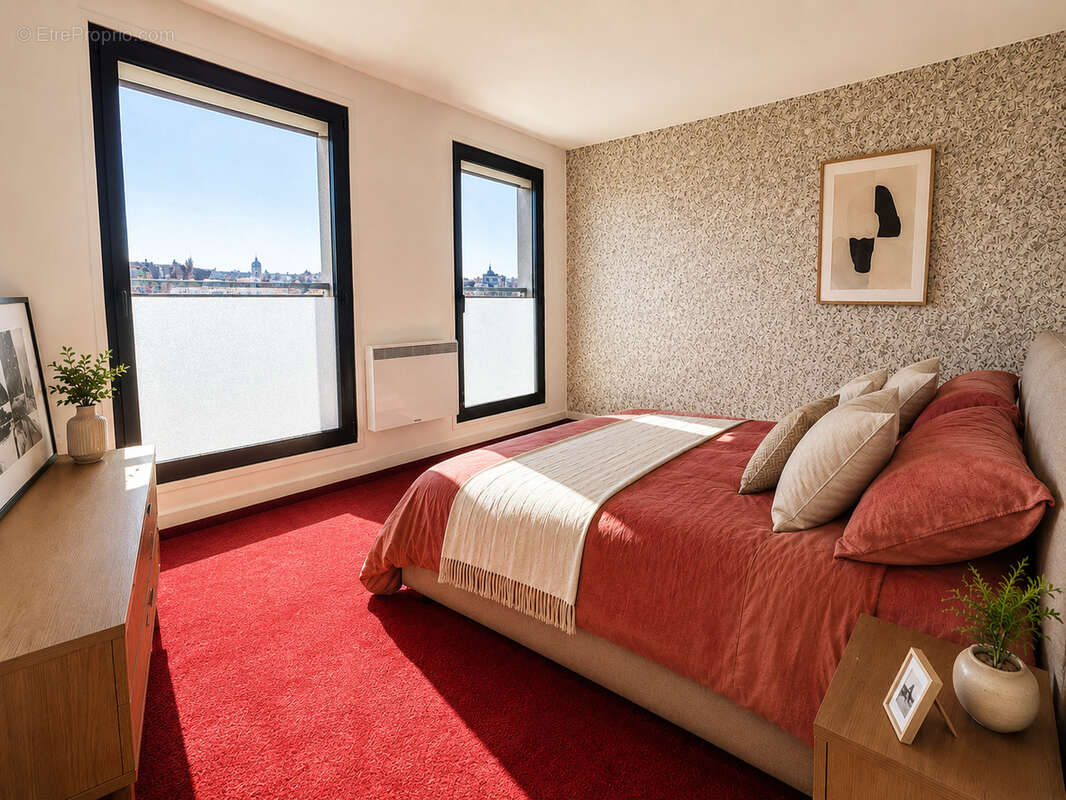 Lille Centre :Duplex d’exception 143 m2   Terrasse, ascenseur privatif, garage & parking - photo 8