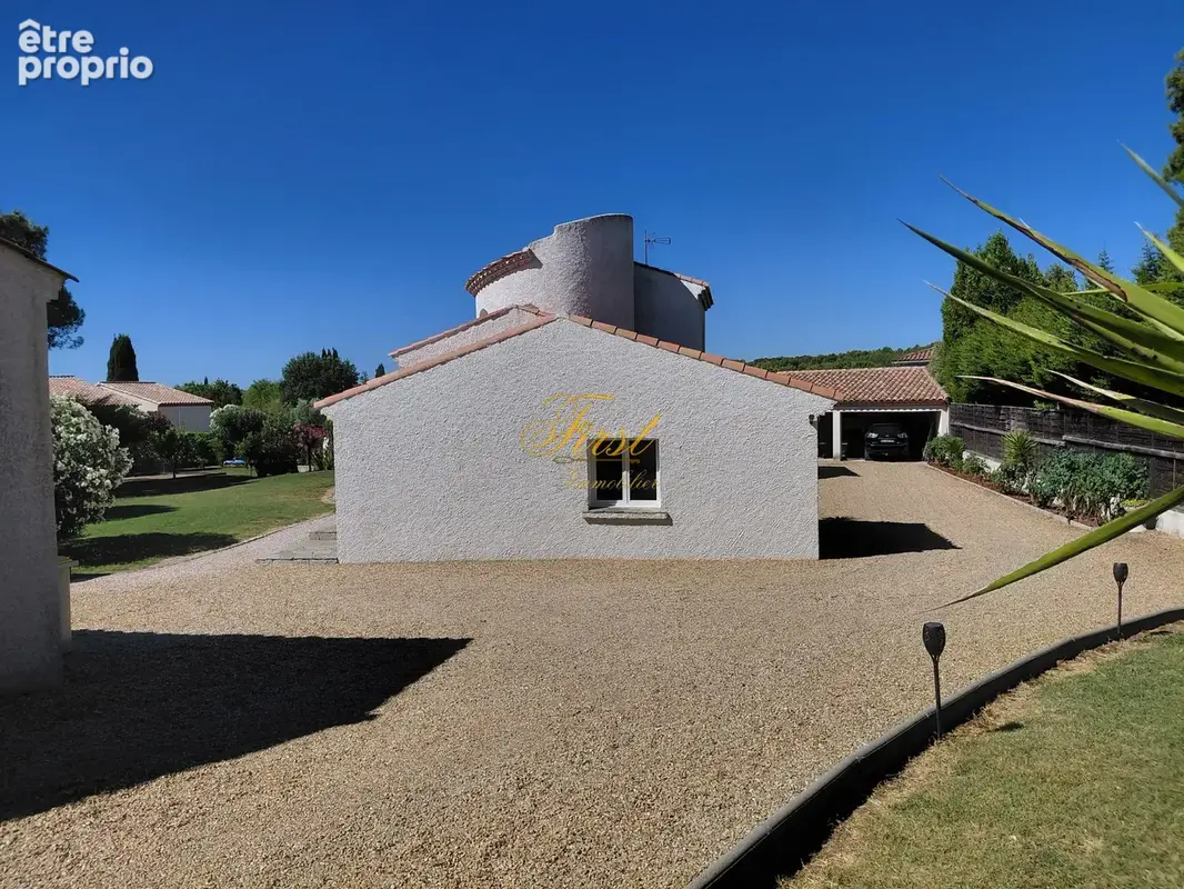 SUSSARGUES ( 17 km NEst de MTP) villa 130 m2 + 80 m2 annexes sur 1800 m2 - photo 4