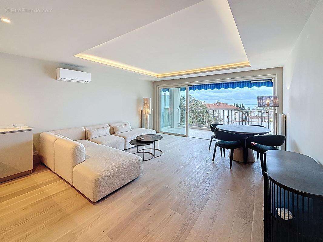 Cannes appartement 3p vue mer dernier etage-piscine - photo 2