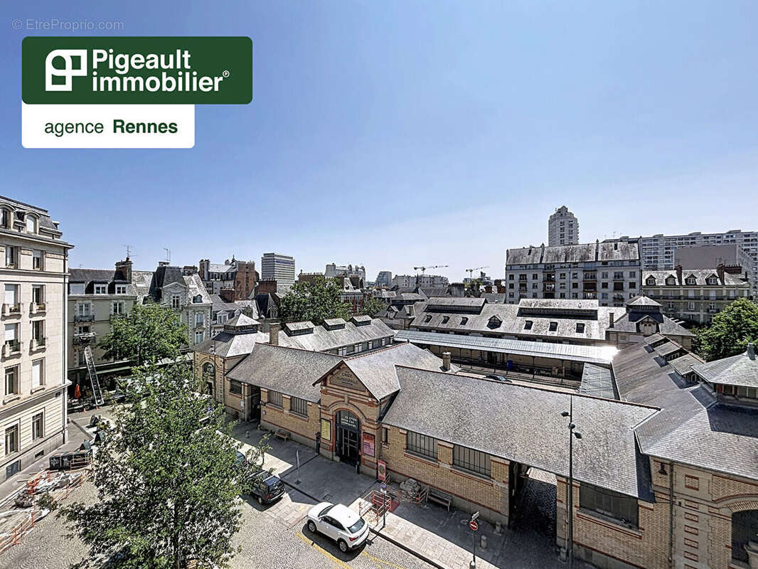 Appartement  T5 à vendre - Rennes - Centre ville - Les halles - 100 m² - Ascenseur - Garage à louer - photo 2