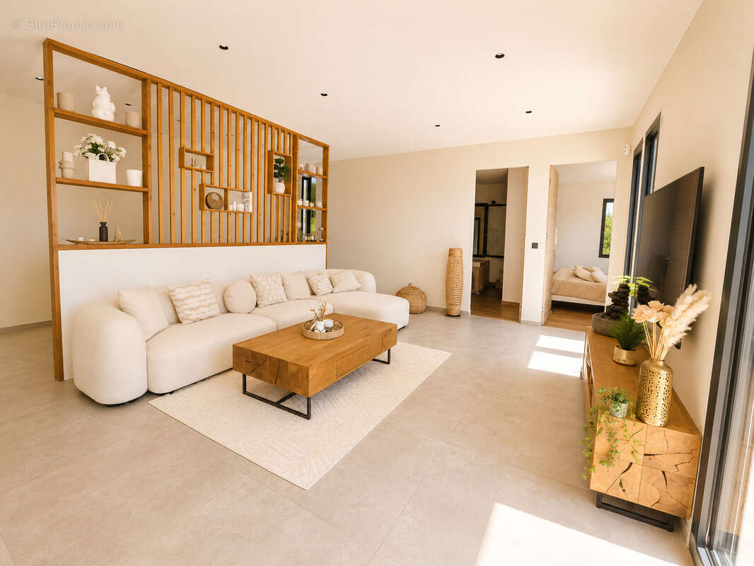 Maison californienne plain pied - photo 10