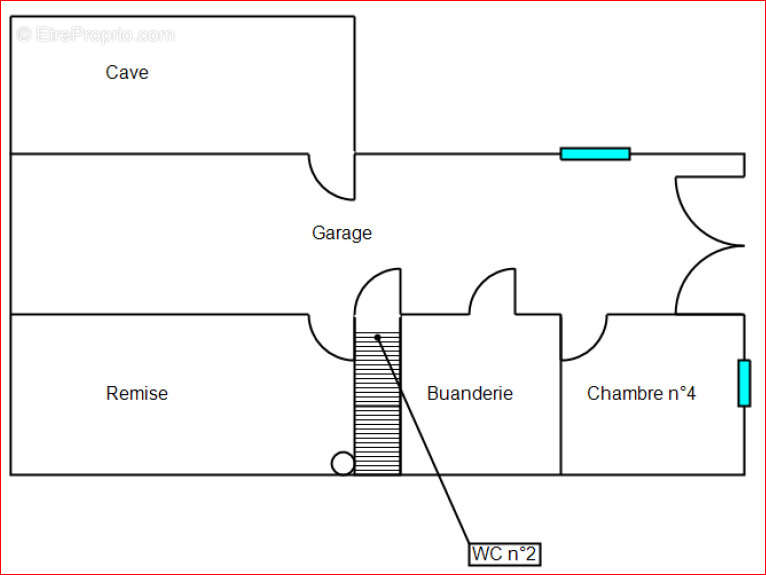 Maison 4 chambres - piscine - photo 11
