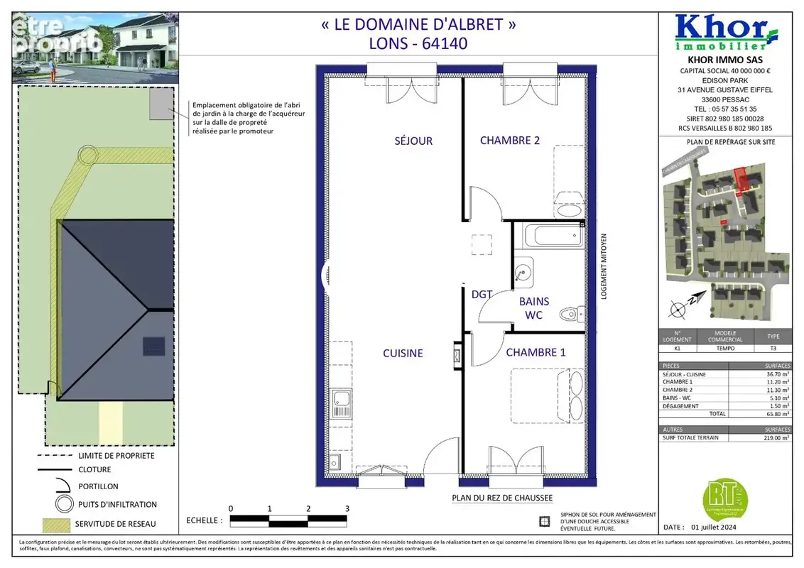 Maison 3 pièces Lons - photo 3