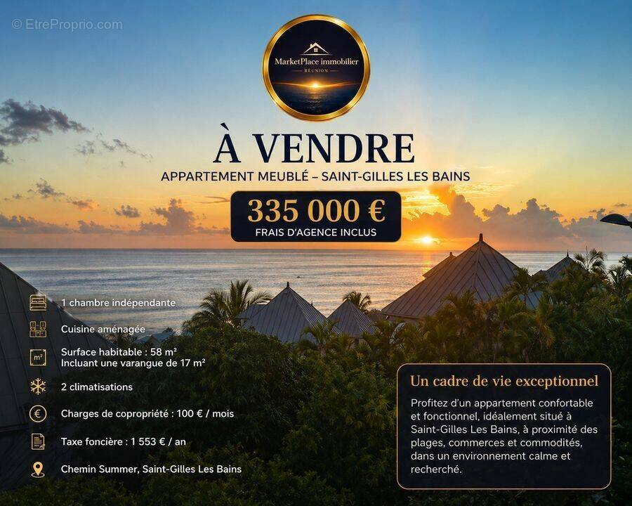 Appartement à SAINT-PAUL