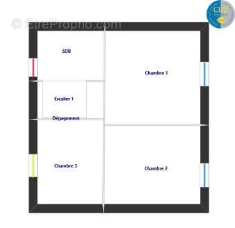 Rare sur le marché : grande maison de bourg   comblessac (35330) avec cht immobilier - photo 43