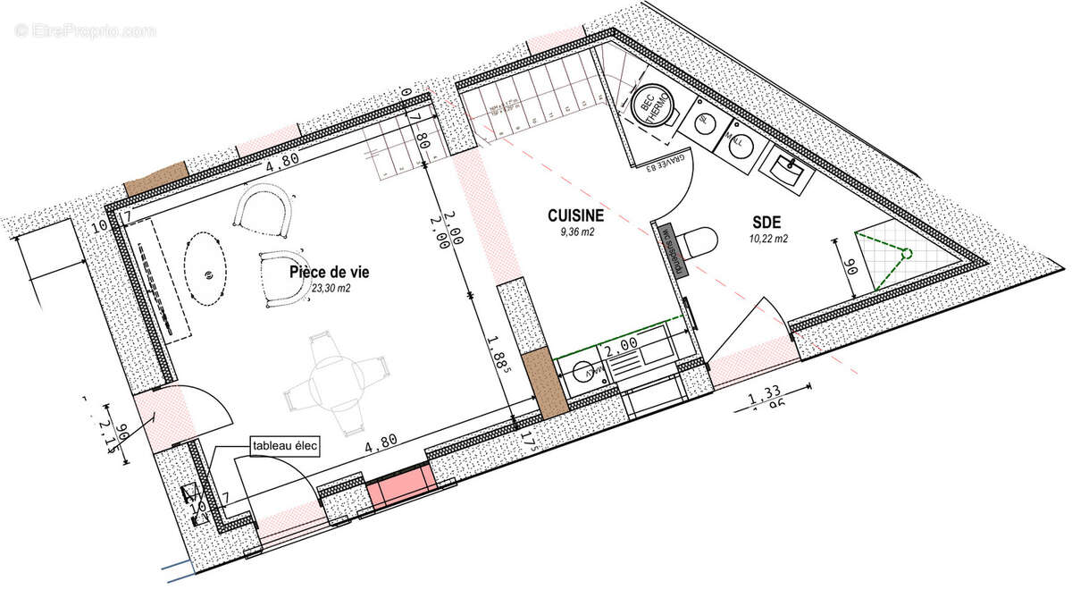 Maison à SAINTE-CECILE