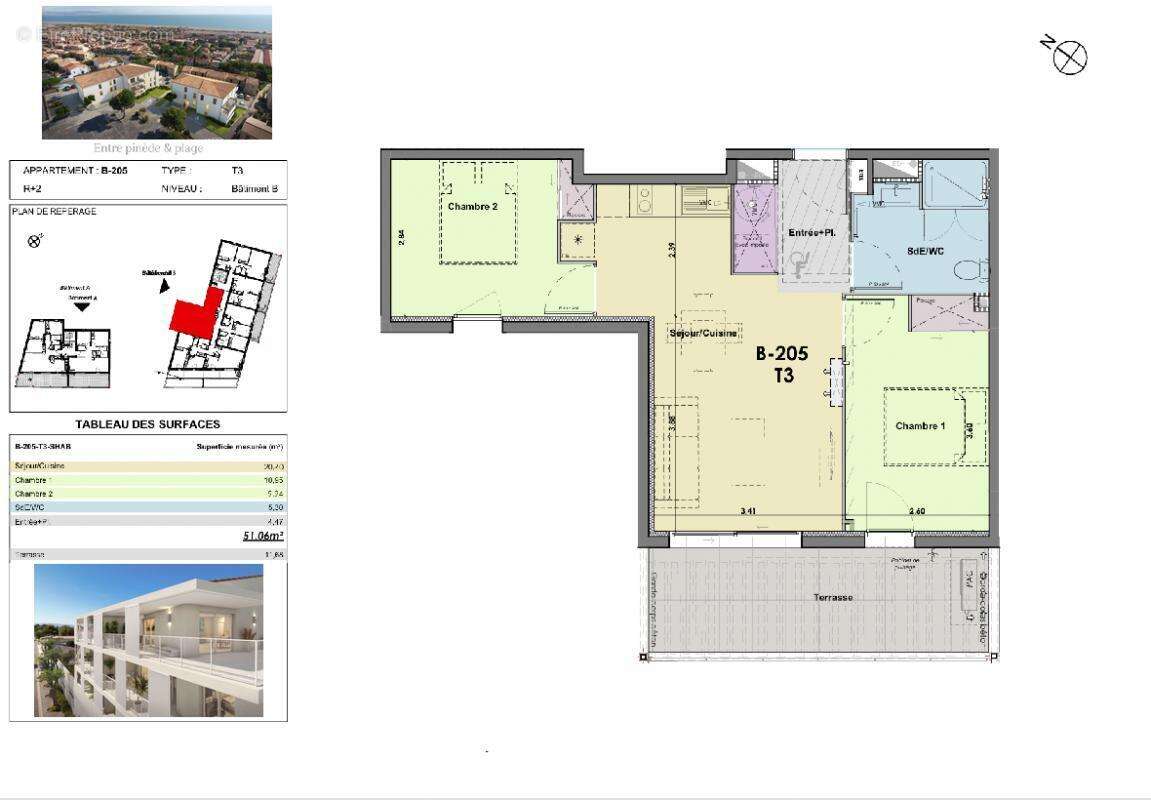 Appartement à FLEURY