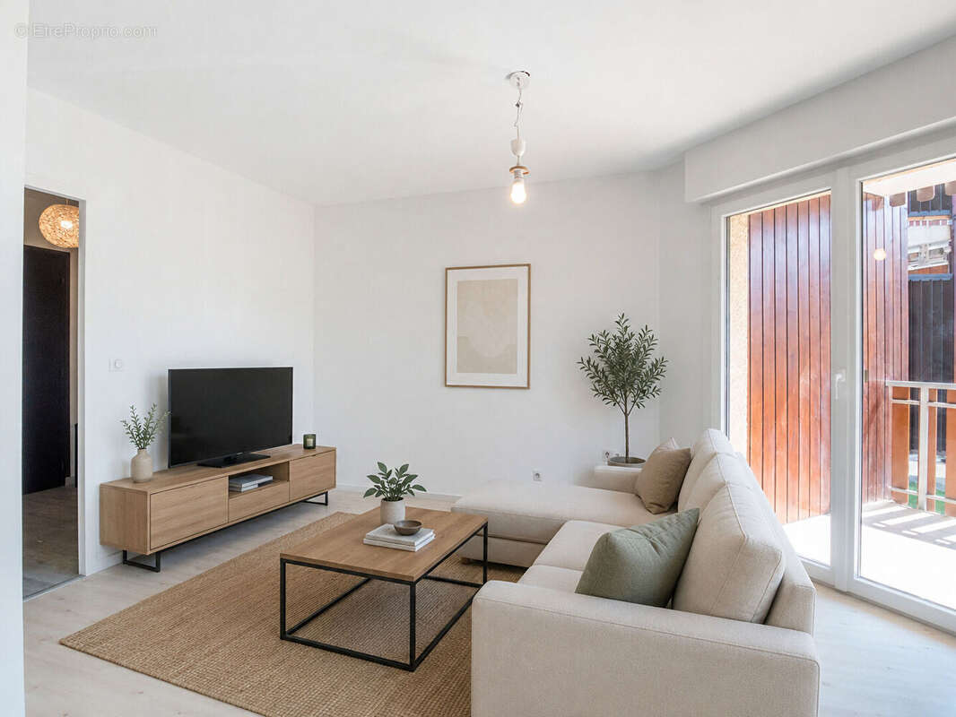 Laforet immobilier - "zinnia" - annecy - appartement 4 pièces - 68,27 m²  -  balcons - cave - parking de copropriete - photo 2