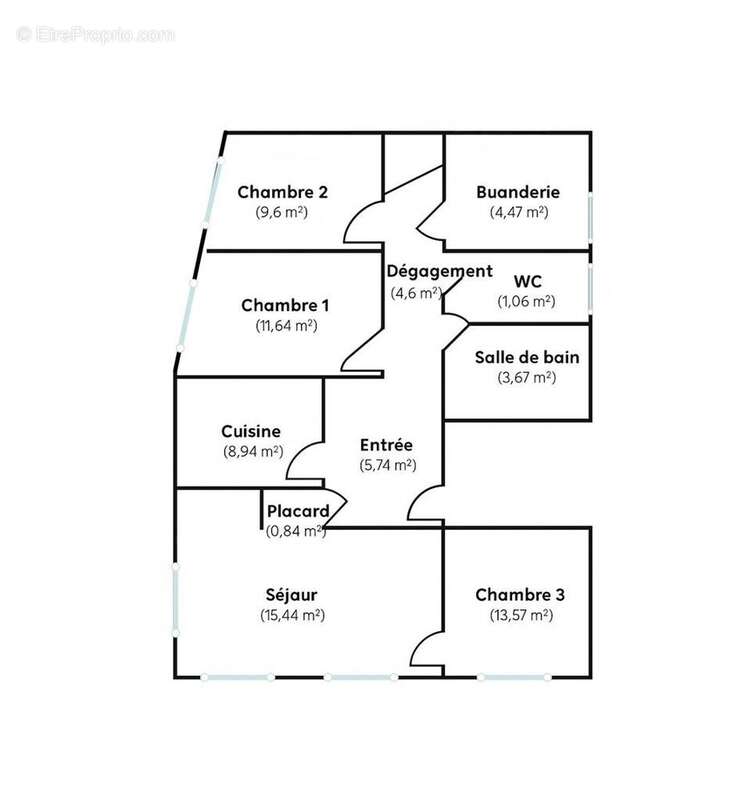 Appartement à TREVOUX