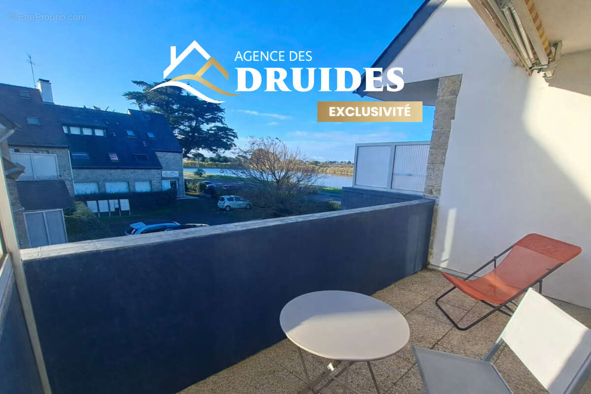 Carnac Plage T2 lumineux avec balcon vue salines - place de parking, à deux pas des plages - photo 3