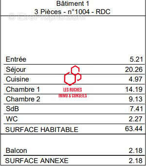 Appartement à NOISIEL