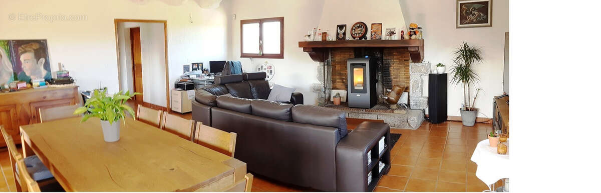 Grande maison 235 m2 ambiance campagne avec vue Cévennes et piscine chauffée - photo 3