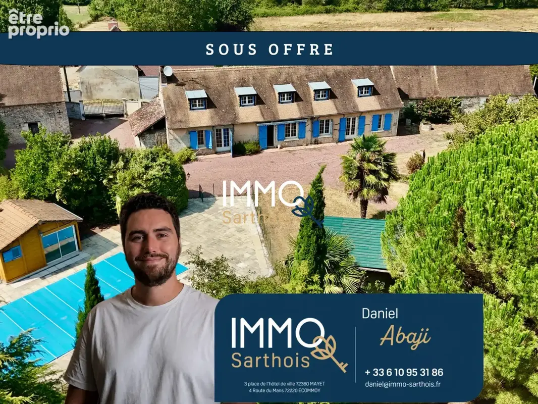 Photo Maison à Mansigne au prix de 249 000€